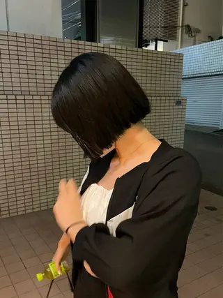 ミディアム Qin shaire salon 原宿所属・🌿パーマ/ボブ/ レイヤー/Mikiのヘアスタイル