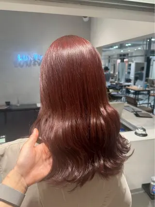 ロング 🇨🇳ハイトーン ワンホン🇰🇷ななのヘアスタイル