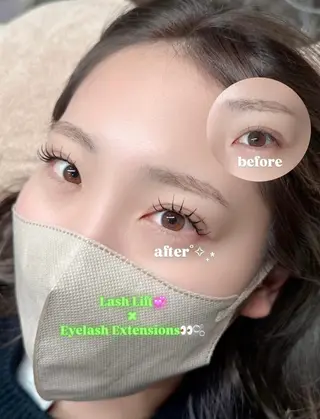 マツエク・マツパ Nina Collection所属・ティンカーベル 新城のマツエク・マツパデザイン