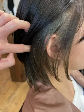 ショート カラー TREASTAR所属・松永 真弥のヘアスタイル