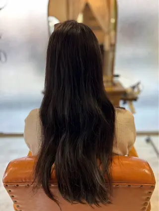 ロング 髪質改善ストレート Chiaki 🦋のヘアスタイル