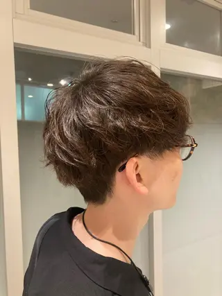 パーマ メンズ 野村 ゆいのヘアスタイル