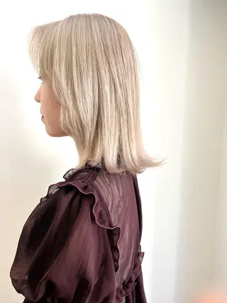 ショート カラー レイヤーカット×艶髪 /Ayanaのヘアスタイル