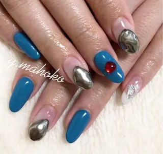 ネイル She nail studio 原宿所属・パラジェル有/ スカルプ/mahoのネイルデザイン