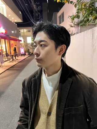 ショート メンズ メンズスタイリスト リュウジのヘアスタイル