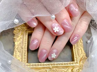 パーマ ネイル マジックミラー所属・マジック ミラーのネイルデザイン