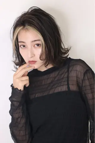 ミディアム カラー ✂️似合わせの魔術師 石田一樹✂️のヘアスタイル