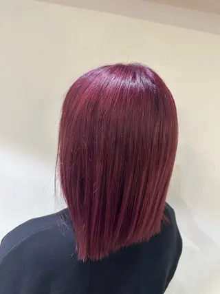 ミディアム カラー 伊藤 旭華のヘアスタイル