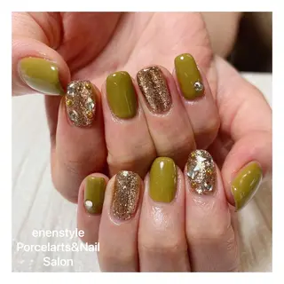 ミディアム ネイル 👑enen style👑のネイルデザイン