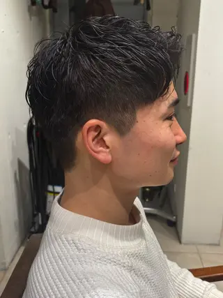 メンズ 髪質改善/まつパ👀 himari🌻のヘアスタイル