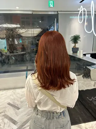 セミロング カラー メンズ/ボブ/パーマ /くるみのマツエク・マツパデザイン