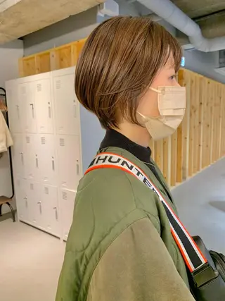 ショート カラー tension 【テンション】のヘアスタイル