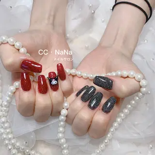 ネイル 桃井　香り パラジェル取扱店🦋のネイルデザイン