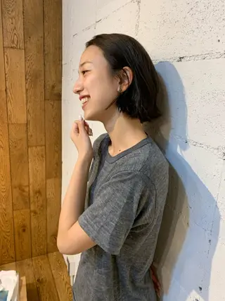 ミディアム カラー 【takk】 ナカヤママサヨシのヘアスタイル