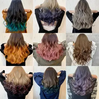 カラー#ブリーチ⭐️ STAR☆RIVERのヘアスタイル