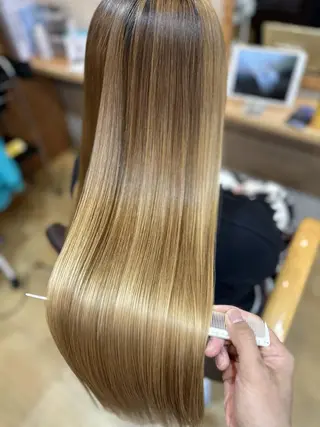 ロング 【髪質改善】に特化 オリーブオイルクラブのヘアスタイル