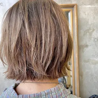 ショート カラー ヘアアレンジ tane.所属・【ダメージレス施術】 【透明感】北村 拓也のヘアスタイル