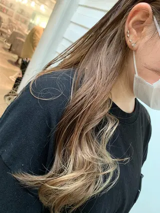 ロング カラー ヘアアレンジ 指名支持率NO.1 スタイリストのヘアスタイル