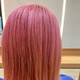 ミディアム カラー プルエクステ/インナ ーカラー🦊はるなのヘアスタイル