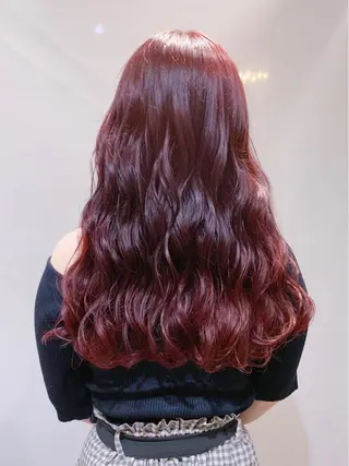 ロング カラー ヘアアレンジ As hair所属・柔らか垢抜けｶﾗｰと ｶｯﾄ🫧ASUKAのヘアスタイル