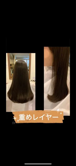 セミロング ムードコア関内店所属・カット無料　カット モデル募集中　網谷のヘアスタイル