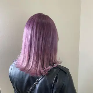 ミディアム La fith hair Glanz 桂店所属・内藤 夏樹のヘアスタイル