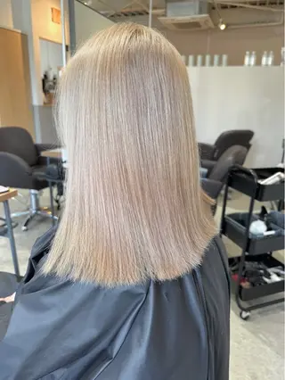 セミロング miri髪質改善 久留米/韓国のヘアスタイル