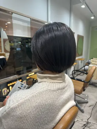ショート NOA三宮店所属・水口 莉央のヘアスタイル