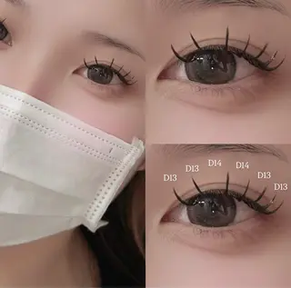 マツエク・マツパ 長谷川 湖虹のマツエク・マツパデザイン