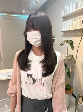 ロング 弓矢 叶のヘアスタイル