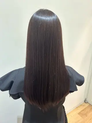 ロング 市吉 杏奈のヘアスタイル