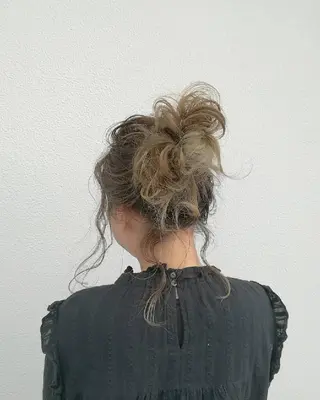 ミディアム ヘアアレンジ 井谷 圭吾【天理】のヘアスタイル