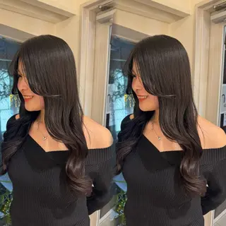 カラー 艶髪／カラー／ 銀座／RINA🎀のヘアスタイル