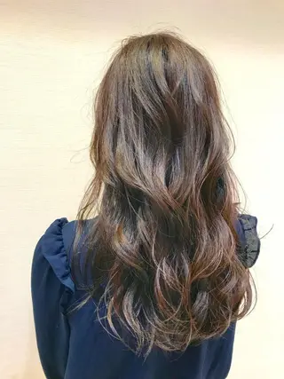 ロング パーマ 【メンズ縮毛矯正】 田中秀斗のヘアスタイル