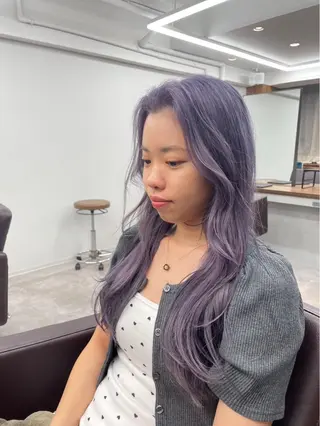 ロング Root by PaRtage所属・🍬カラー モデル募集🍬のヘアスタイル