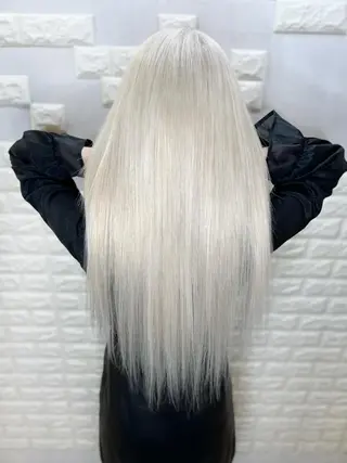 ロング カラー ヘアアレンジ Shelltie Fiel (シェルティフィエル)所属・次世代シールエクステ 錦糸町 小泉 朋之のヘアスタイル