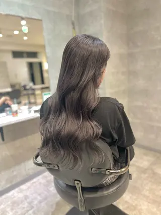 ロング _WHITE難波店[アンダーバーホワイト]所属・艶カラー/髪質改善 /韓国風/中村嘉秀のヘアスタイル