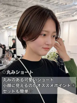 ショート foto所属・𝐁𝐋𝐔𝐄𝐓 /カット特化/新宿のヘアスタイル