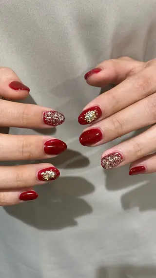 ネイル 暖色カラー/ネイル ナナコ💌のヘアスタイル