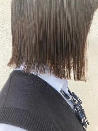 ミディアム ウルフレイヤー エクステ/kokiのヘアスタイル