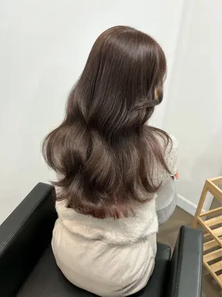 ロング カラー 北新地/縮毛矯正 /あやなのヘアスタイル