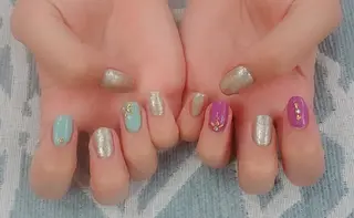 ネイル 🍒当日もOK🍒 𝑳𝑼𝑵𝑨花井のネイルデザイン