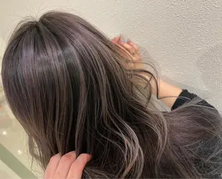 ミディアム カラー Agu hair lever所属・NewOpen🎉 渡部来紀のヘアスタイル