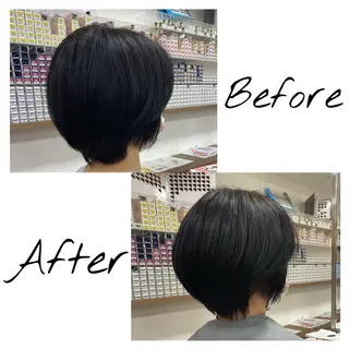 ショート ORO　飯田 早稀のヘアスタイル