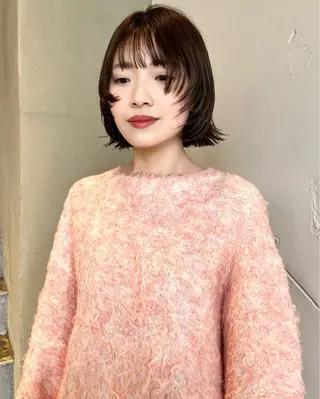 ショート レイヤー/ショート ボブ/コジマショウタのヘアスタイル
