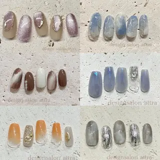 ネイル attra  柏店 suzuのネイルデザイン