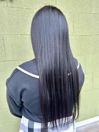 ロング 坂口 遥香のヘアスタイル