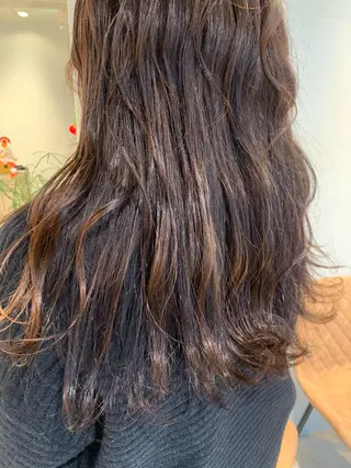 カラー AO所属・RISAKO 艶髪モテヘア🎀府中のヘアスタイル