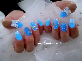 ミディアム nail salon +A所属・Nail Salon +Aのネイルデザイン