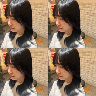 セミロング カラー 🔹似合わせ✖️垢抜 け職人/ℕ𝕆ℝ𝕀のヘアスタイル